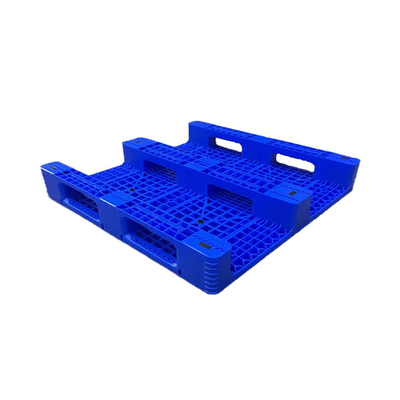 Blaue Antibeleg HDPE Kunststoffpaletten 1100 x 1100 x 155 für Nahrungsmittelfabrik/-hafen