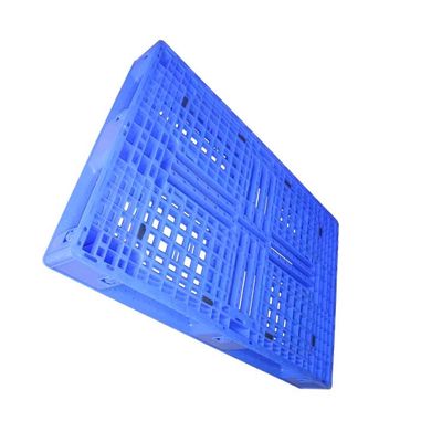 Blaue PET Kunststoffpalette 1200 x 800 Läufer SGS sechs korrosionsbeständig