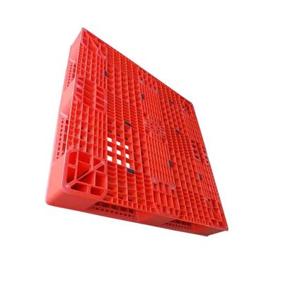 1100 x 1100 industrielle Kunststoffpaletten rotes HDPE