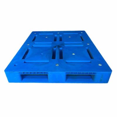 HDPE festes Spitzenkunststoffpalette-Blau 48*40IN