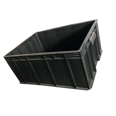 Freundliches Plastikrecyclebares schwarzer des ESD-Speicher-logistisches Kasten-54x42 Eco