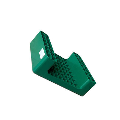 Grüne HDPE 450x350 stapelbare Kunststoffpalette für Lager-Hafen