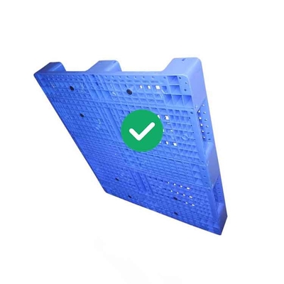 Nistbares Kunststoffpaletten 1300X1100 der hygienischen Lasts-2T PET für Lebensmittelindustrie