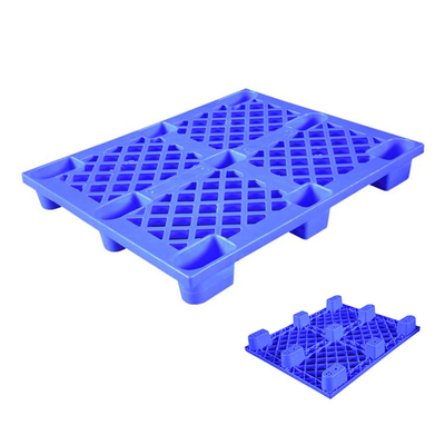 Gezacktes Plattform-Wegwerfkunststoffpalette 1200X800 HDPE 9 Fuß nistbar