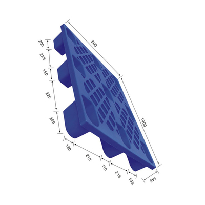 ACM-Polypropylen HDPE Kunststoffpalette 1000X800 nicht giftig für Lager