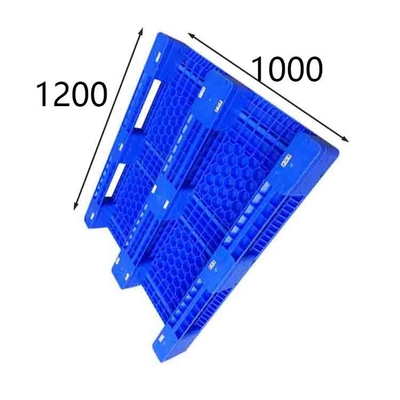 1200x1000 nistbarer Weisen-Eintritt der Kunststoffpalette-4 1200 Kilogramm Halogen der Gestelllast nicht