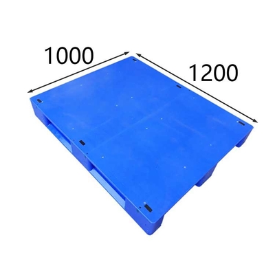 Polypropylen-Doppelt-Gesichts-Paletten-Wirtschaft PET blaues 1200 x 1000 für Gabelstapler