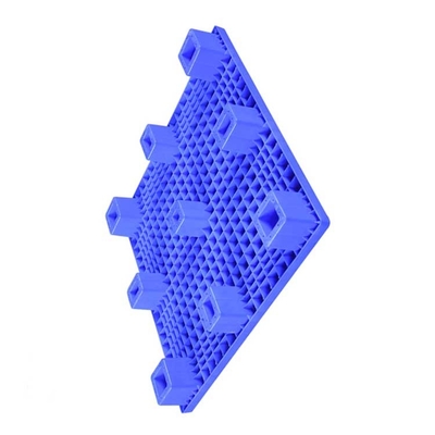 Blaues HDPE-PET Gitter-flache Spritzen-Palette 1000 x 1000 Millimeter nistbar für Nahrungsmittelfabrik