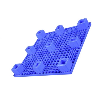 Blaues HDPE-PET Gitter-flache Spritzen-Palette 1000 x 1000 Millimeter nistbar für Nahrungsmittelfabrik