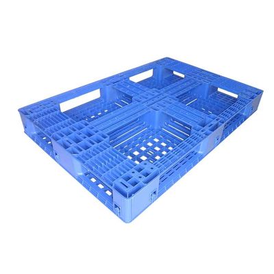 Feuerfestigkeit HDPE Kunststoffpalette-Blau 48 x Geruch 32 beständig