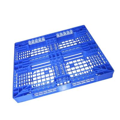 Korrosionsbeständiges Gitter Oberflächen-HDPE Kunststoffpalette-Blau 1200*1000mm