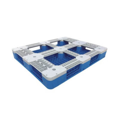 PET zusammengesetzte blaue stapelbare Kunststoffpalette Kunststoffpalette-1.2x1m