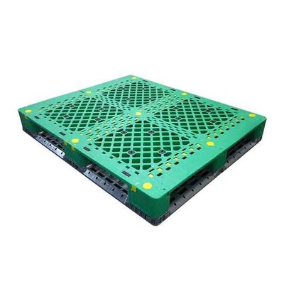 Industrielle Kunststoffpaletten des Lager-15kg 1200x1000mm 4 Möglichkeits-Kunststoffpalette