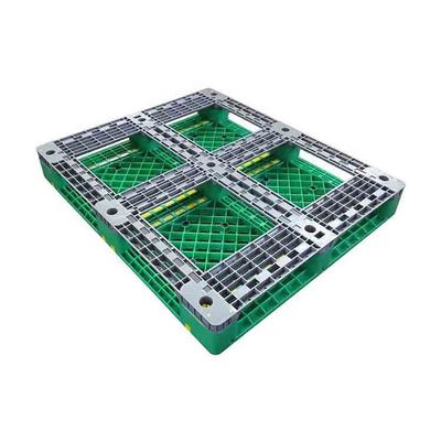 Industrielle Kunststoffpaletten des Lager-15kg 1200x1000mm 4 Möglichkeits-Kunststoffpalette