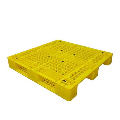 Gelbe Plastikspeicher-Paletten-Euroart der Kunststoffpalette-110x110cm