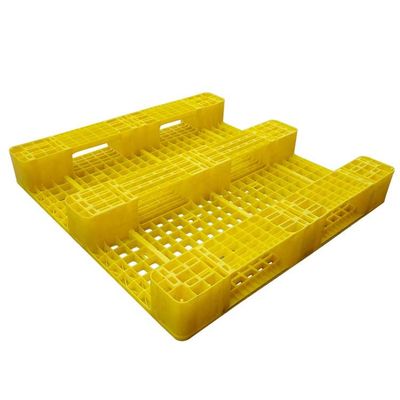 Gelbe Plastikspeicher-Paletten-Euroart der Kunststoffpalette-110x110cm