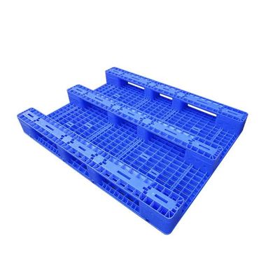 HDPE 1500kg Hochleistungskunststoffpaletten 1.4*1.1m drei Läufer-Kunststoffpalette-Gleiter