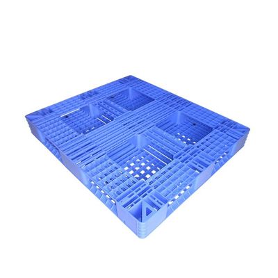 STREICHELN Sie völlig umschaltbares Rackable-Kunststoffpalette-Blau 130 x 110cm