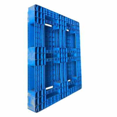 HDPE festes Spitzenkunststoffpalette-Blau 48*40IN