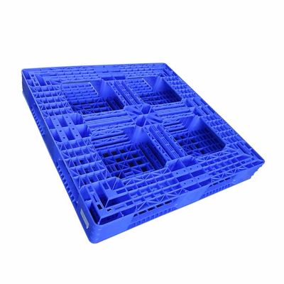 Blaues Simplex 1100 x 1100 Kunststoffpaletten für Lager-Vorrat HDPE