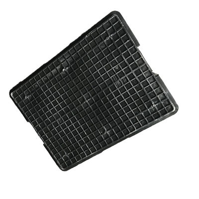 Wiederverwendbares schwarzes 1.9Kg dauerhaftes bewegliches Kiste 54*42 statisches PLASTIKANTIPET