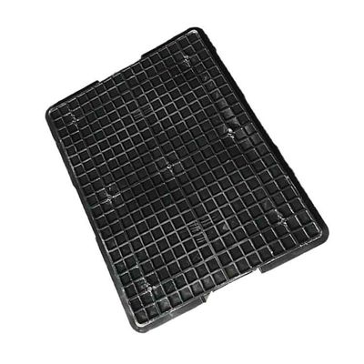 Beweglicher Plastikplastikkasten 40L DES PET ESD-Schwarz-logistischer Kasten-540*420