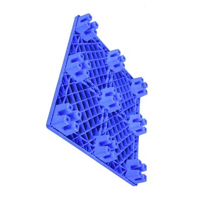 Einzelnes Gesicht PET 1100 x Kunststoffpalette 1100 für dynamische Last des Lager-600Kg