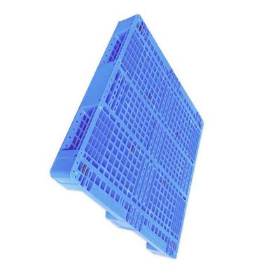 PET 43.3X43.3' blaues 5000Kg stapelbare Kunststoffpalette für Logistik-Speicher