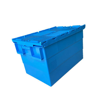 Blaue Kunststoffpalette ESD HDPE ISO9001 600x400 für das Bewegungs-Haus, das Dateien speichert