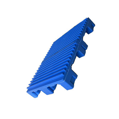 PET ASI 106X75 zerriss Hochleistungspaletten-Blau kundenspezifisches Logo 4000Kg