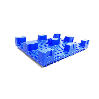 PET ASI 106X75 zerriss Hochleistungspaletten-Blau kundenspezifisches Logo 4000Kg