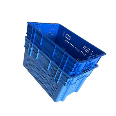 Hygienisches Polyäthylen-bewegliche Kisten-Meeresfrucht-Markt-Last 50Kg 60X40 HD