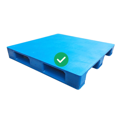 HDPE 1200x1200 Plastikversandpaletten-recyclebare hygienische Last 1.2T