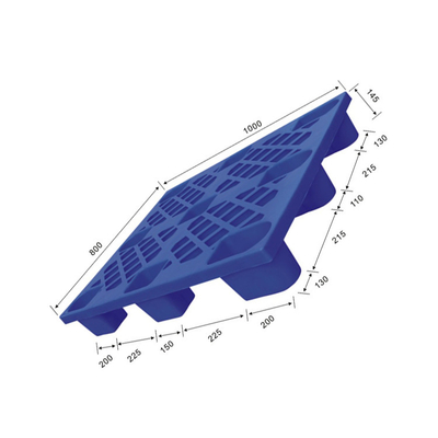 dynamische ergonomische Behandlung PET 1000X800 Kunststoffpalette-500Kg für Lager