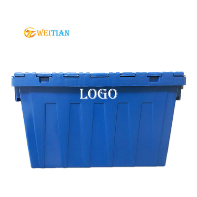 600x400x350 logistische nistbare Plastikkisten-Plastiklast 70Kg des Kasten-60L