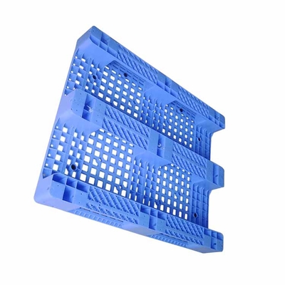 HDPE festes flaches Stark beanspruchen 1200x1000mm des blauen Rackable-Kunststoffpalette-langlebigen Gutes
