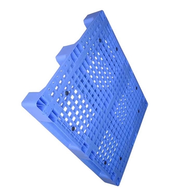 HDPE festes flaches Stark beanspruchen 1200x1000mm des blauen Rackable-Kunststoffpalette-langlebigen Gutes