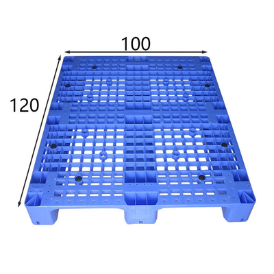 Euro- Standard-Rackable-Kunststoffpaletten lüften industrielle einzelne gegenübergestellte Palette
