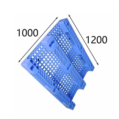 Jungfrau HDPE hygienische Kunststoffpalette-festes flaches Stark beanspruchen 5000kg Last stapelnd