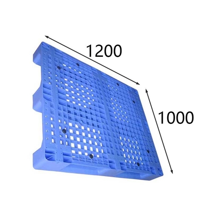 HDPE materielle Rackable-Kunststoffpaletteantibeleg nobs dynamische Last 1500Kg